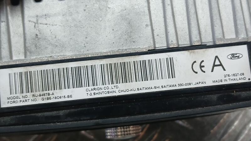 Mando Radio para Ford Ka+ Iii (Uk, Fk)