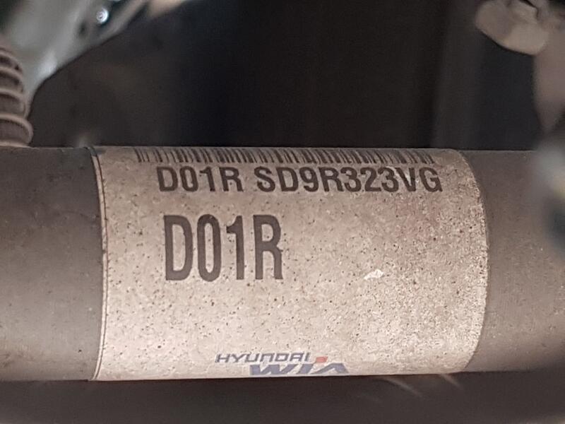 Transmision Delantera Derecha para Kia Niro I (De)
