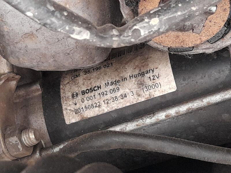 Motor Arranque para Opel Corsa E (X15)