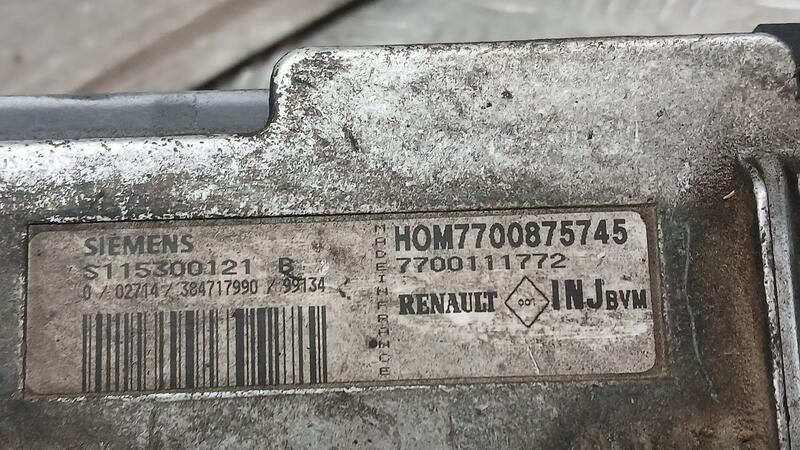 Centralita Motor Uce para Renault Megane Scénic (Ja0/1_)