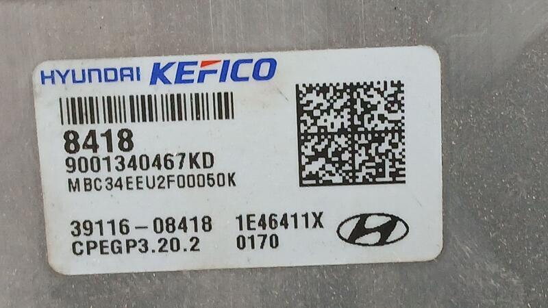 Centralita Motor Uce para Hyundai Bayon (Bc3)