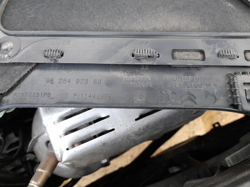 Tapa Motor para Peugeot 5008 Ii (Mc_, Mj_, Mr_, M4_)
