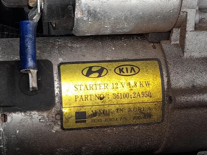 Motor Arranque para Kia Carens Iv