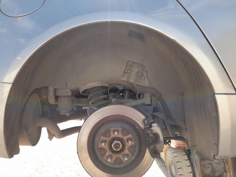 Plastico Pase Rueda Tras. Dch. para Jaguar Xf I (X250)