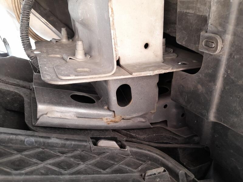 Refuerzo Paragolpes Delantero para Jaguar Xf I (X250)