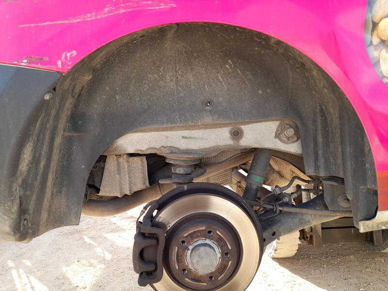 Plastico Pase Rueda Tras. Dch. para Nissan Nv250 Furgoneta (X61)