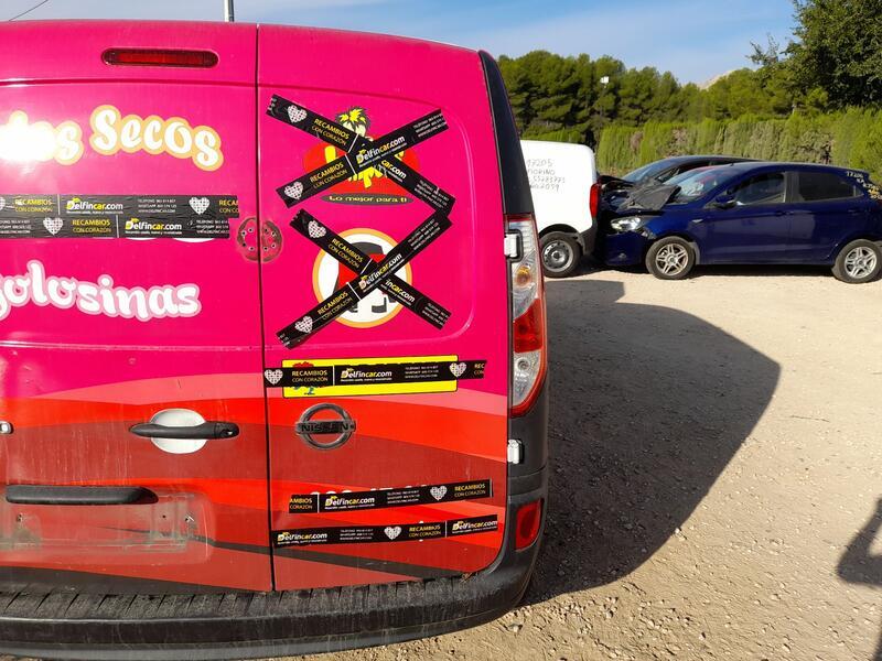 Puerta Trasera Derecha Carga para Nissan Nv250 Furgoneta (X61)