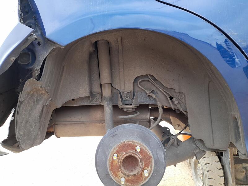 Plastico Pase Rueda Tras. Dch. para Ford Ka+ Iii (Uk, Fk)