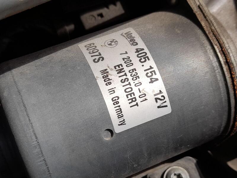 Motor Limpia Delantero para Bmw X5 (E70)