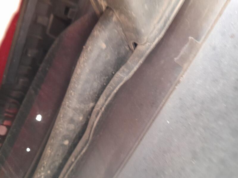 Refuerzo Paragolpes Trasero para Seat Mii (Kf1, Ke1)