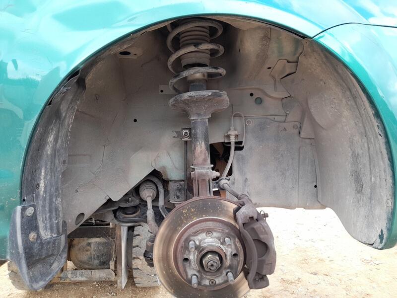 Plastico Pase Rueda Del. Dch. para Daewoo Kalos (Klas)
