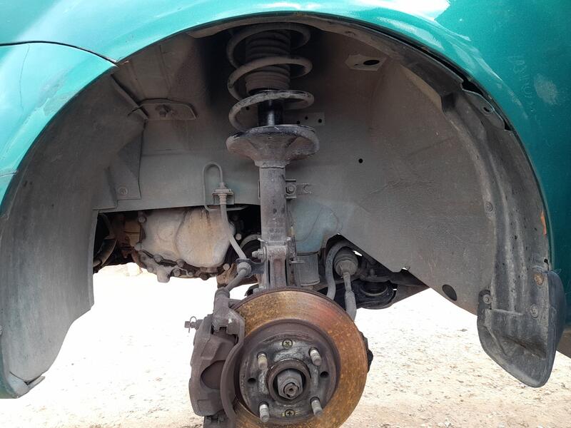 Plastico Pase Rueda Del. Izq. para Daewoo Kalos (Klas)