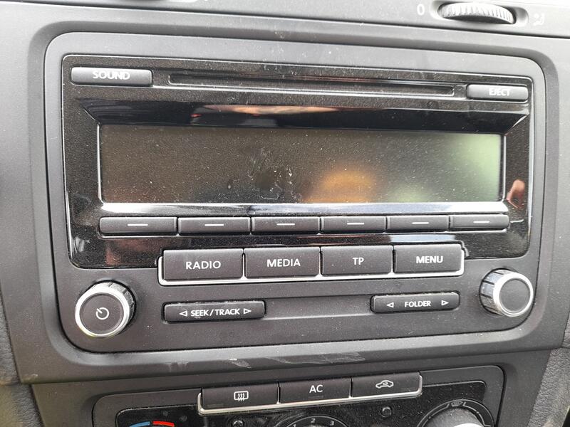 Sistema Audio / Radio Cd para Volkswagen Golf Vi (5K1)