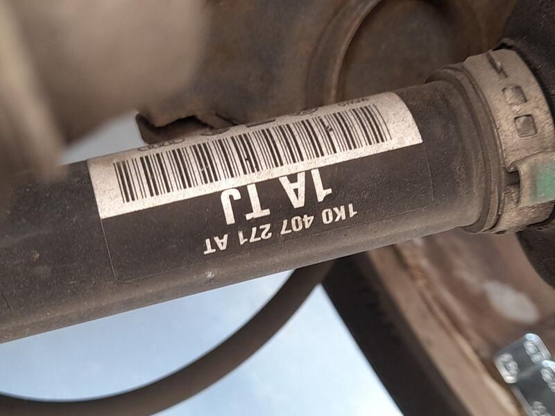 Transmision Delantera Izquierda para Volkswagen Golf Vi (5K1)