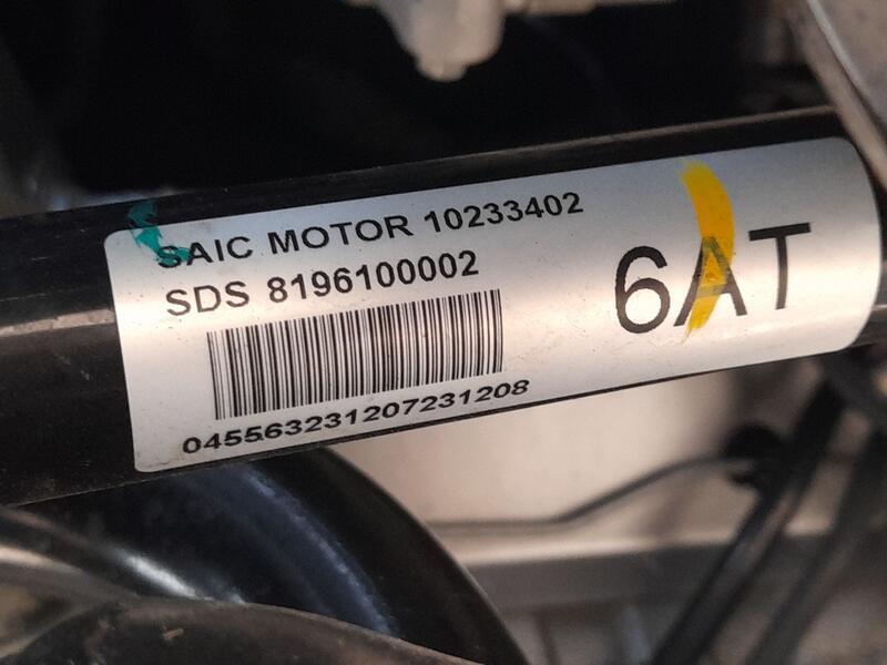 Transmision Delantera Derecha para Mg Mg Zs Suv (Azs1)