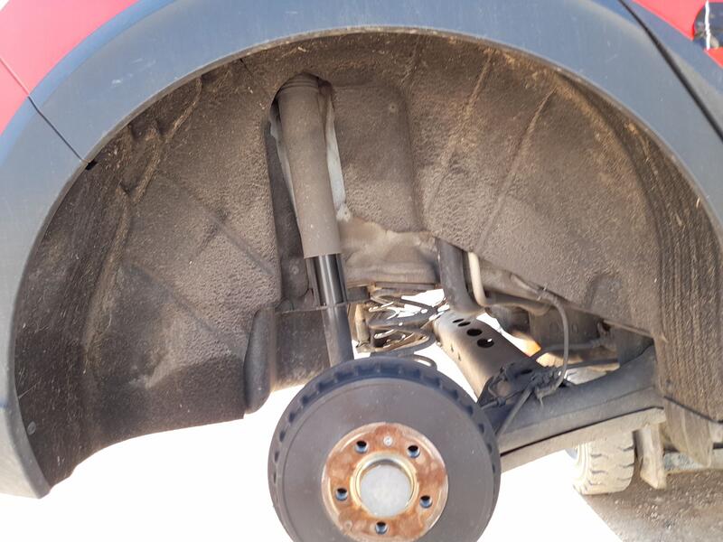 Plastico Pase Rueda Tras. Dch. para Volkswagen Taigo (Cs1)