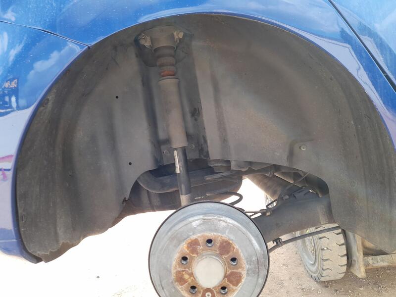 Plastico Pase Rueda Tras. Dch. para Volkswagen Polo V (6R1, 6C1)