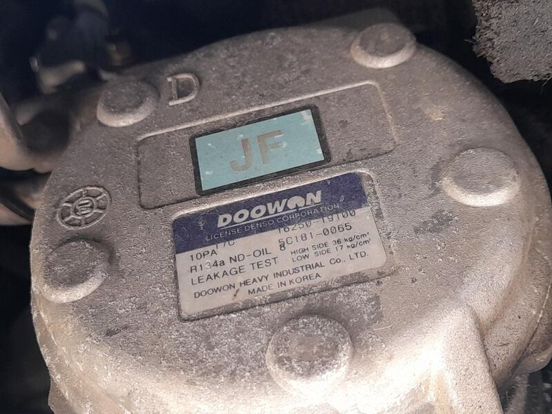 Compresor Aire Acondicionado para Kia Carens I Monospace (Fc, Fj)