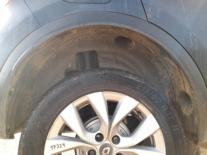 Plastico Pase Rueda Tras. Dch. para Renault Captur Ii (Hf_)