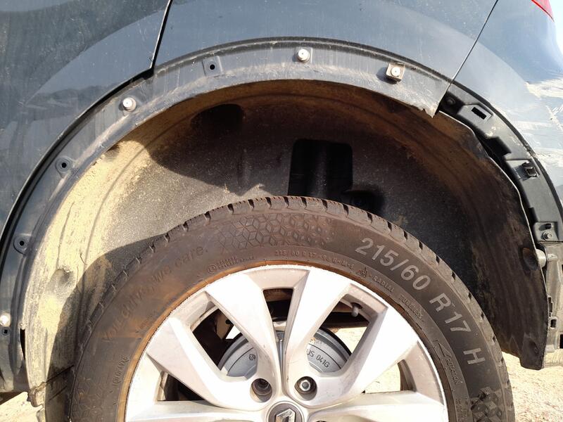 Plastico Pase Rueda Tras. Izq. para Renault Captur Ii (Hf_)