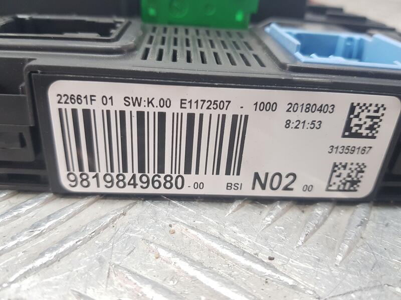 Caja Reles / Fusibles para Peugeot 208 I (Ca_, Cc_)